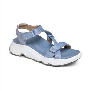 NEW AETREX women's marz sport sandal in blue